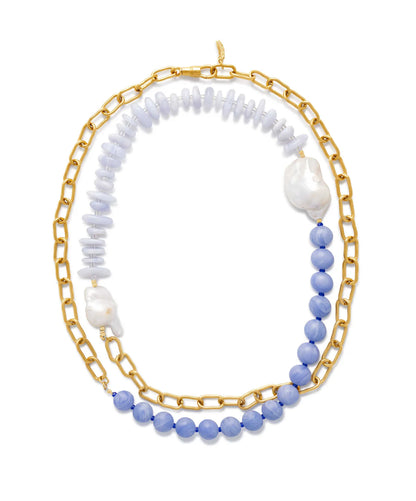 Le Veer Cloud Stone Ketting