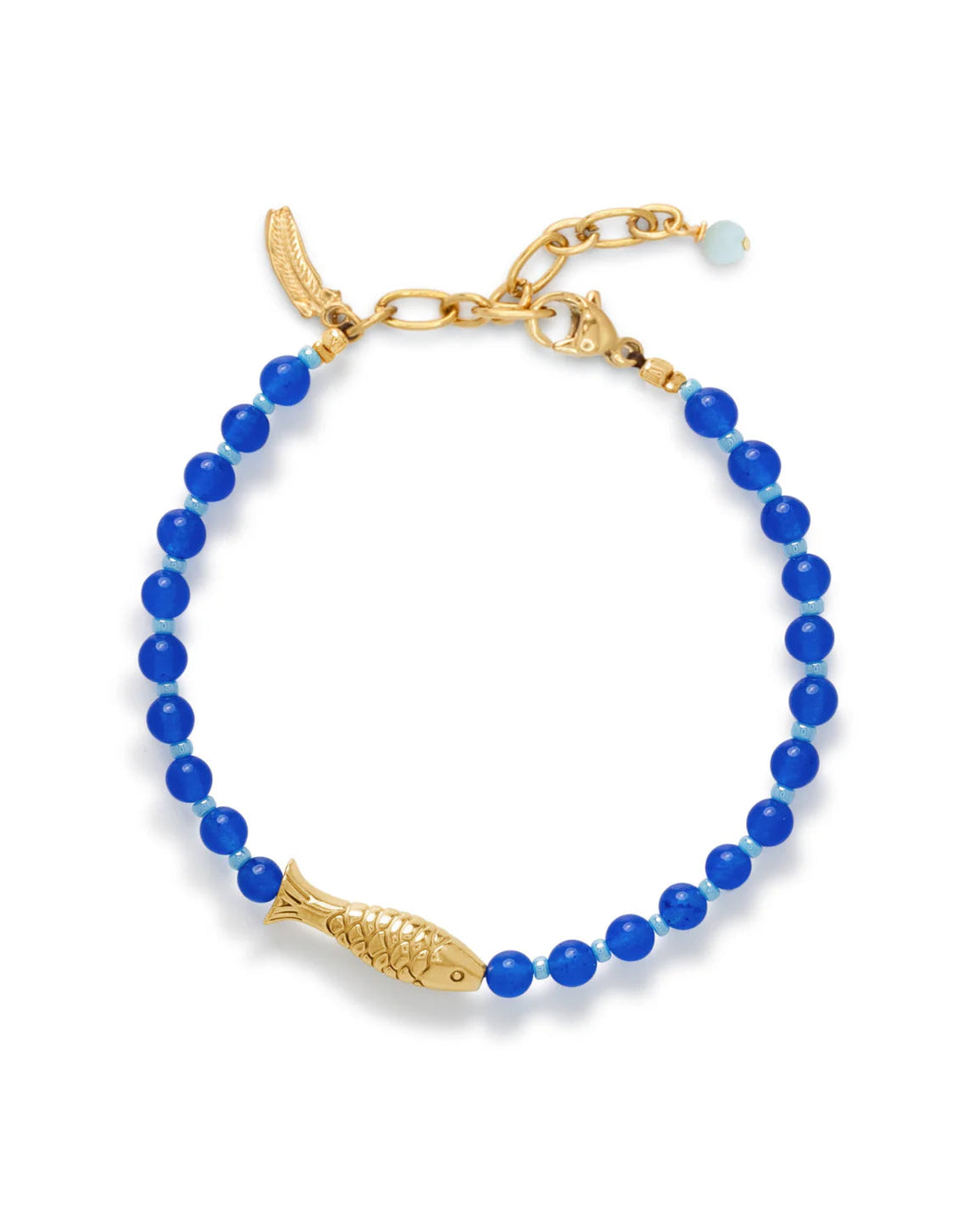 Le Veer Cobalt Fin Armband