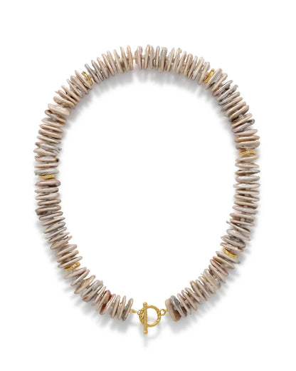 Le Veer Dune Disc Ketting