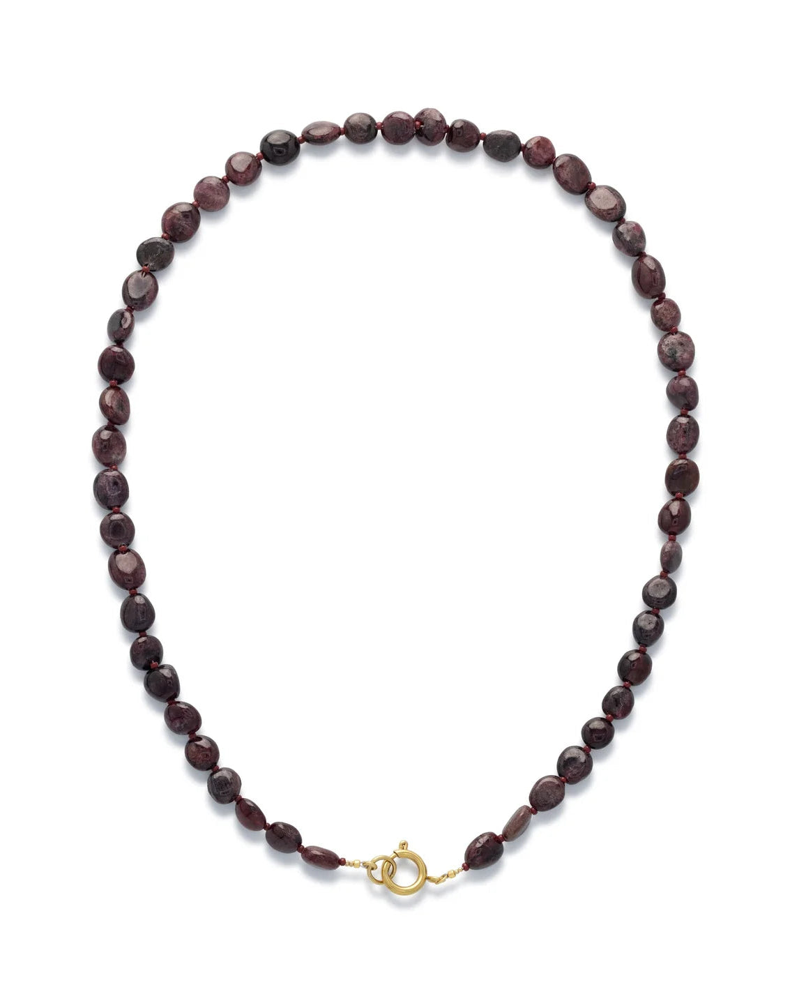 Le Veer Garnet Stone Ketting