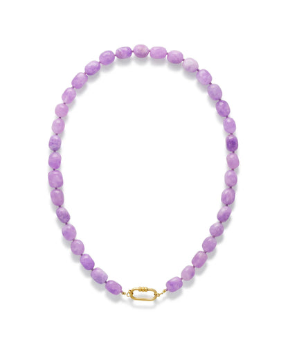 Le Veer Lilac Stone Ketting