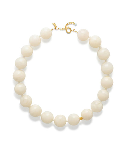 Le Veer Nova Ketting White