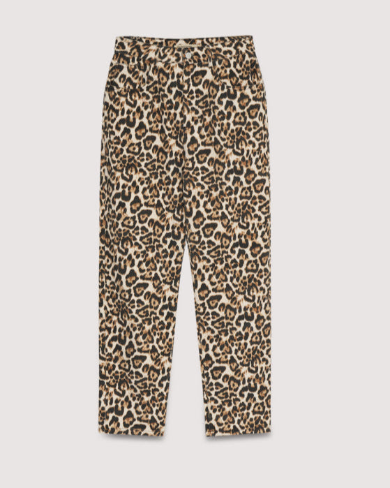 The New Society Nelia Jeans Leopard Jeans