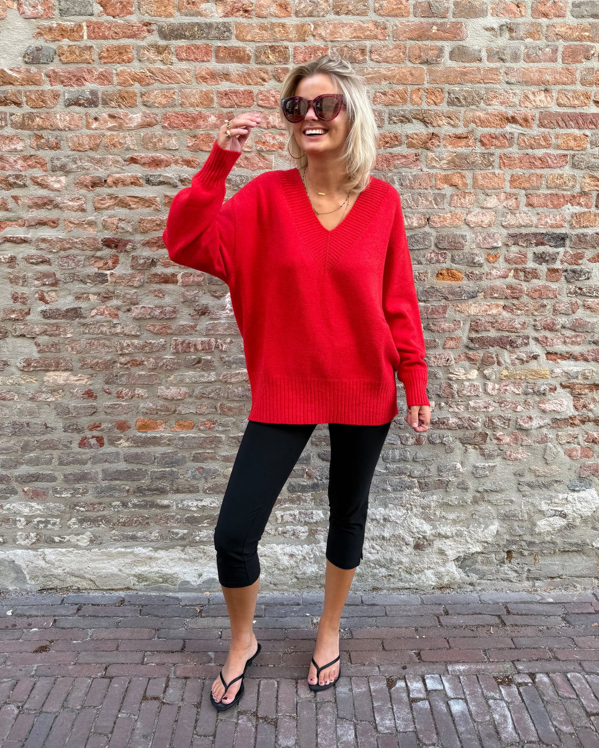 Hej Julie Collection Oversized Sweater