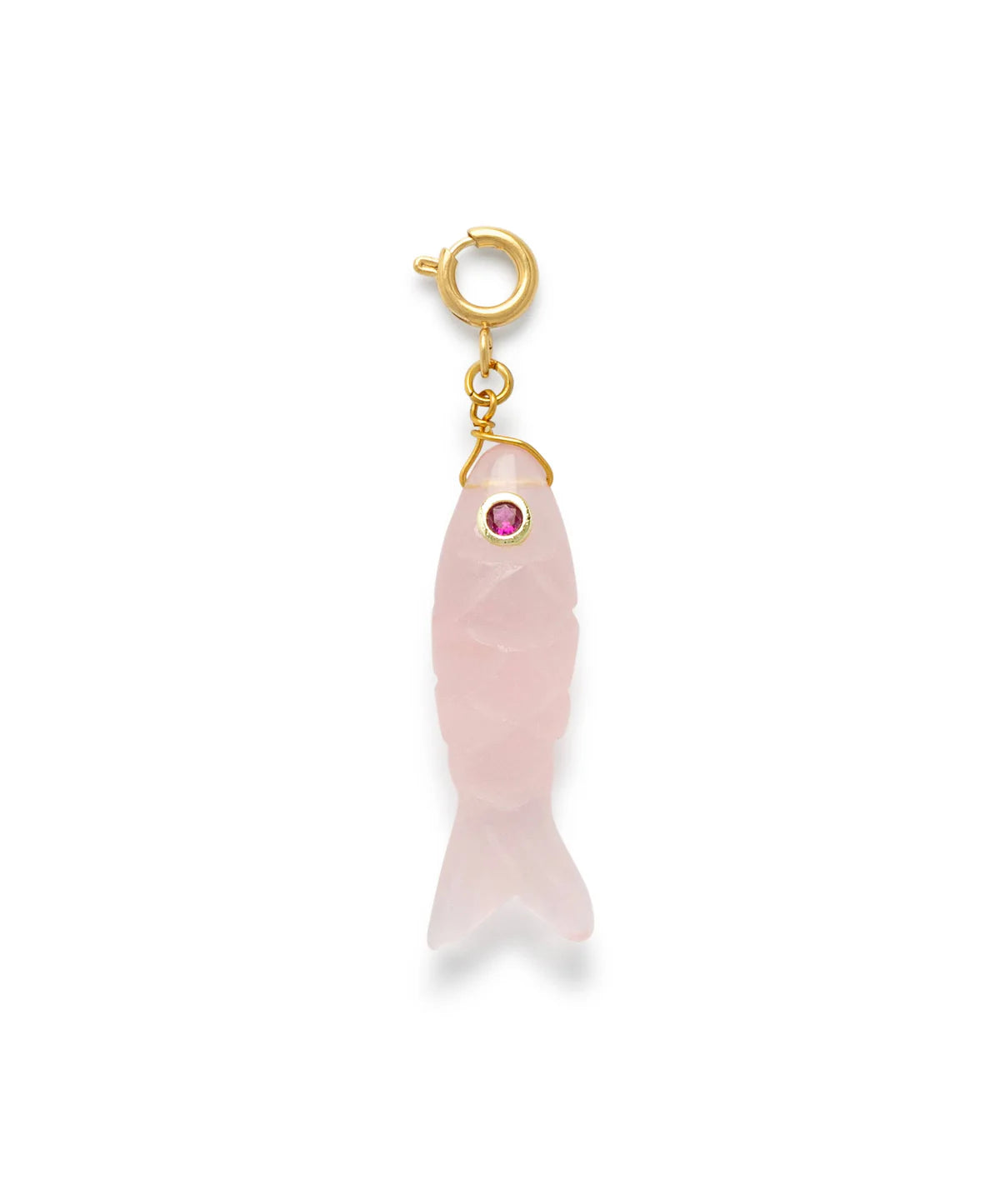 Le Veer Rosequartz Fish Bedel