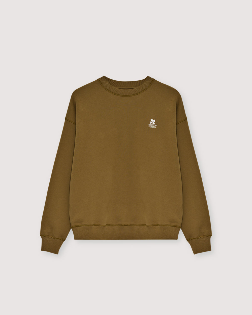 The New Society Logo Sweatshirt Embroidery