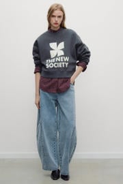 The New Society TNS Logo Woman Sweatshirt