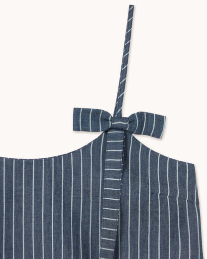 The Tiny Big Sister Striped Straps Top