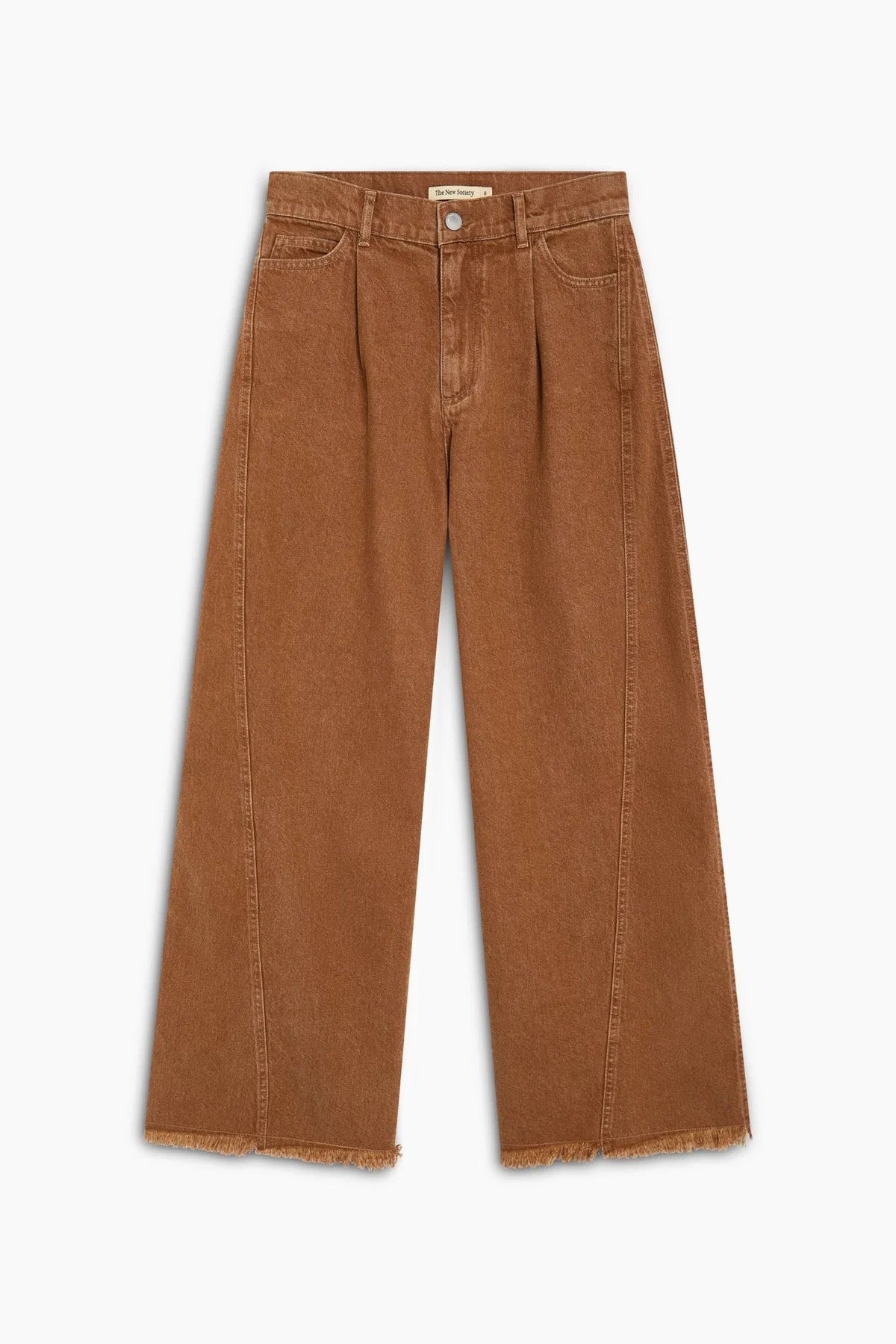 The New Society Extra Wide Trouser Hazel