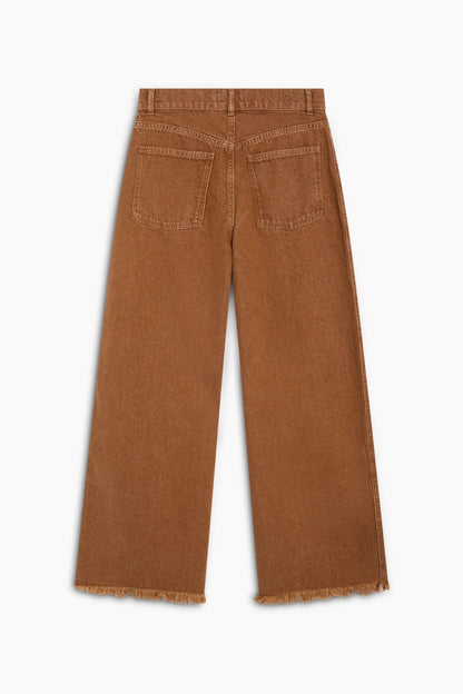 The New Society Extra Wide Trouser Hazel